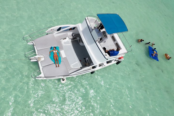 Cap Cana Private Catamaran with Sandbar and Snorkel