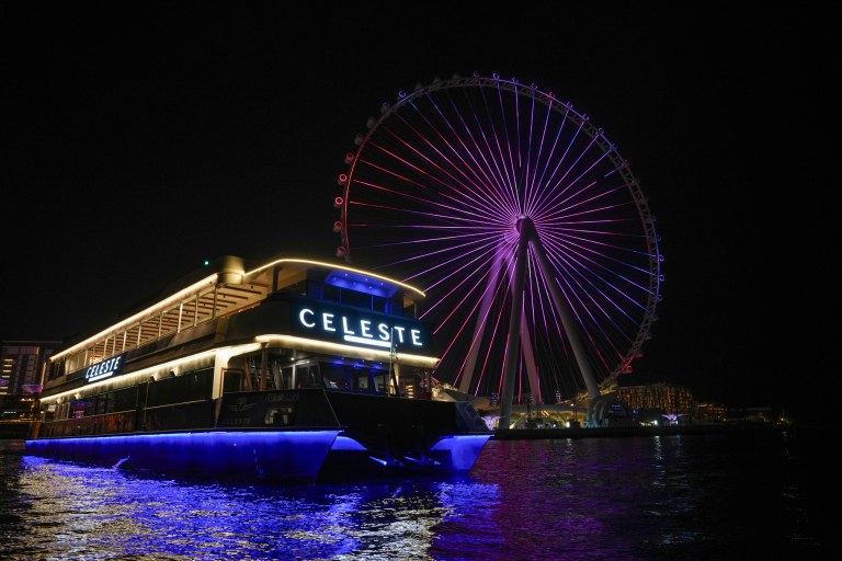 Celeste Dinner cruise dubai marina