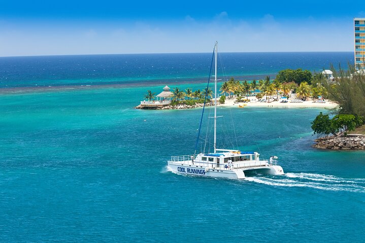 Dunns River Falls Private Catamaran Cruise in Ocho Rios