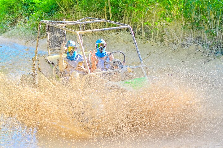 Full Day Adventure Buggy Ride and Party Boat