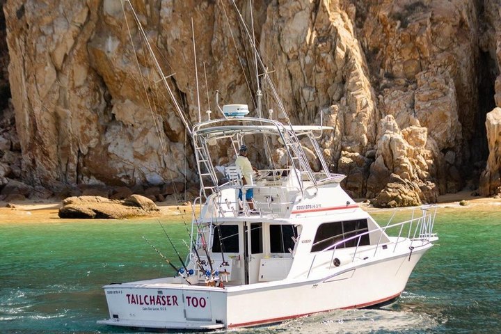Private Marlin Charter Cabo 5 Hour 38ft Yacht 6 Anglers