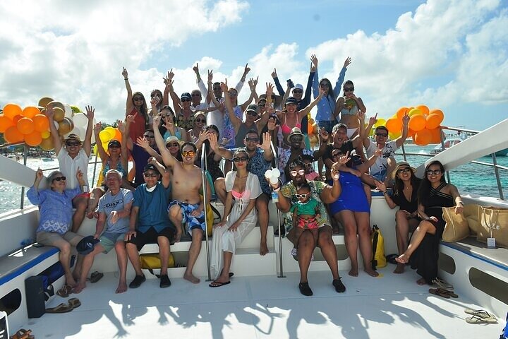 Puerto Plata Party Boat Cruise with Snorkeling and Open Bar