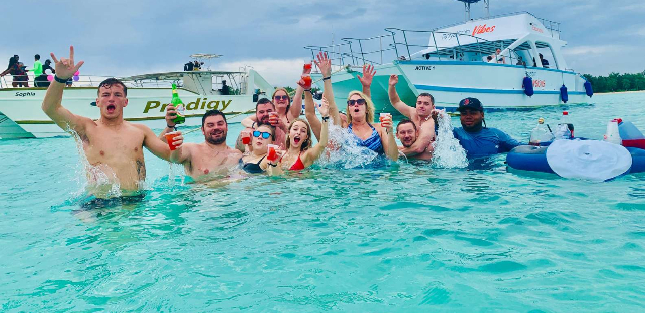 Punta Cana Booze Cruise, Snorkeling, Sand-Bar with Entertainment & Open Bar