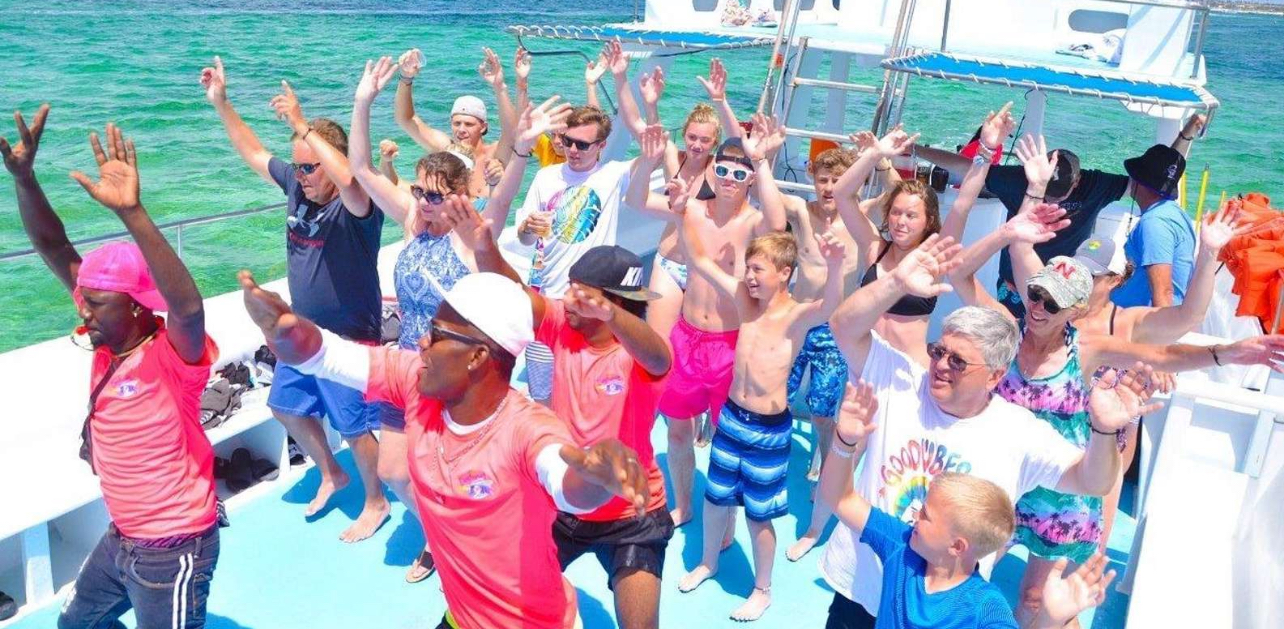 Punta Cana Booze Cruise, Snorkeling, Sand-Bar with Entertainment & Open Bar