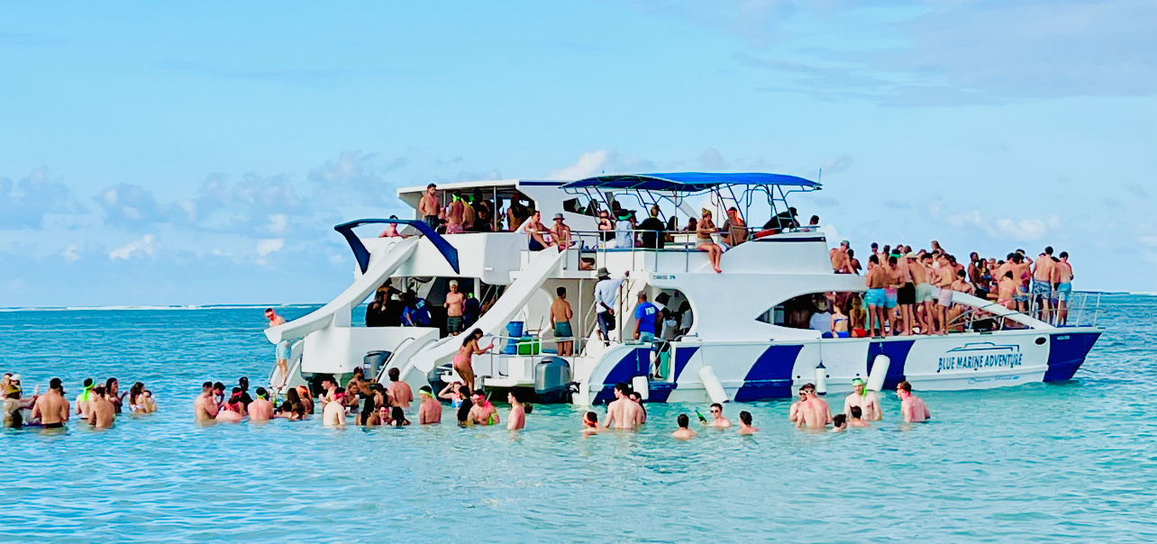 Punta Cana Booze Cruise, Snorkeling, Sand-Bar with Entertainment & Open Bar