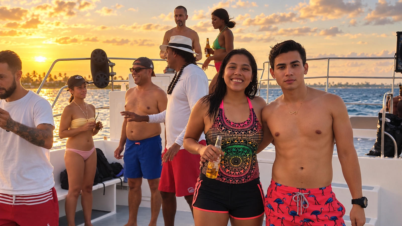 Punta Cana Party Boat with Snorkeling & Natural Pool