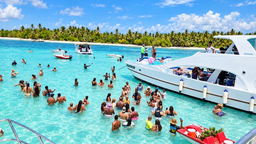 Punta Cana Party Boat with Snorkeling & Natural Pool