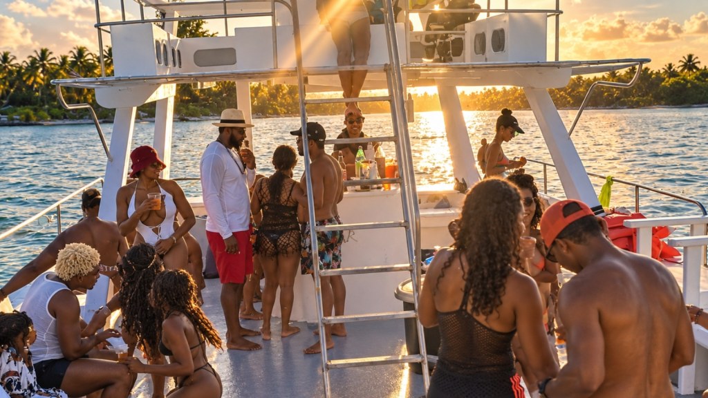 Punta Cana Party Boat with Snorkeling & Natural Pool