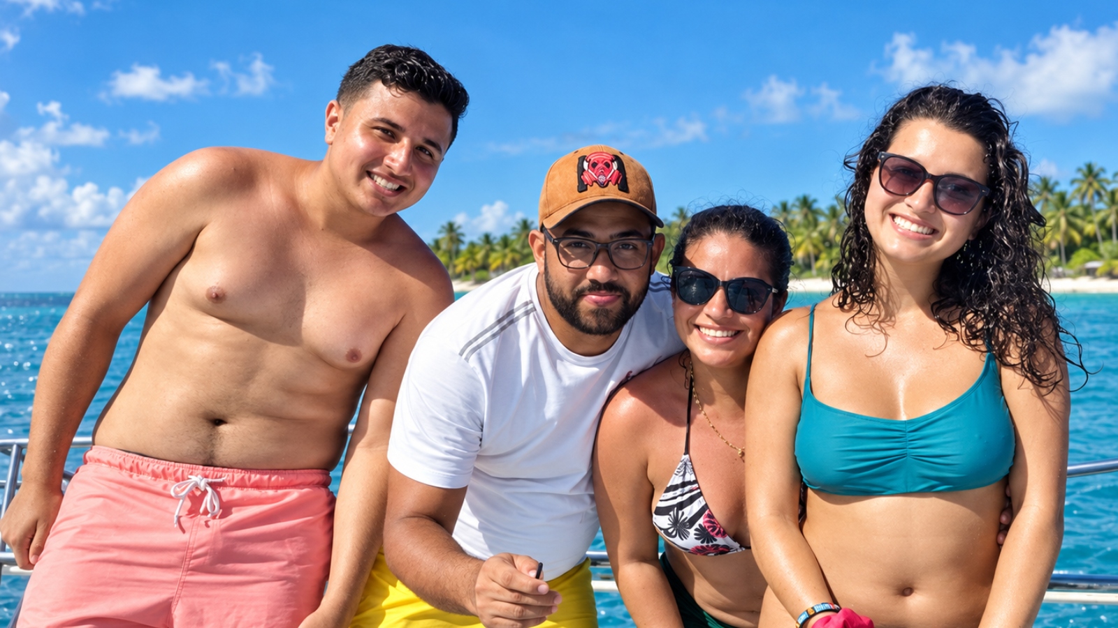 Punta Cana Party Boat with Snorkeling & Natural Pool