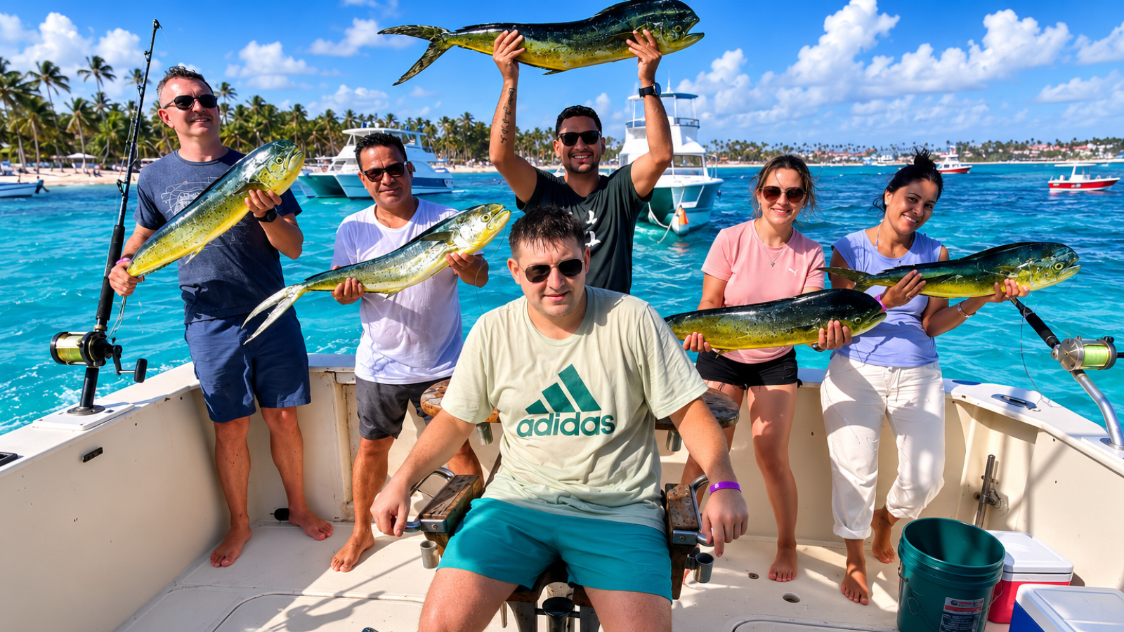Punta Cana Private Deep Sea Fishing Charter – 6 Hours