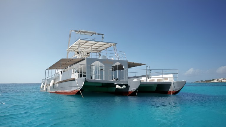 Punta Cana Private Mega Catamaran Tour with Snorkeling and Bar