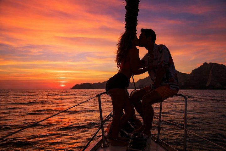 Sunset Sailing Experience Los Cabos Open Bar and Gourmet Bites