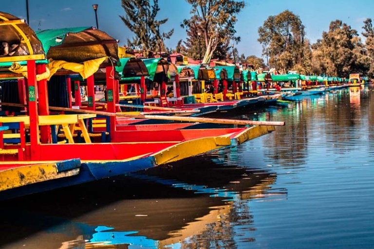 Xochimilco 5 Hour Boat Ride and “UNAM” University Tour