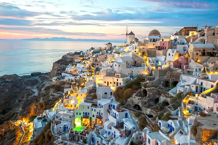 Sunset in Oia