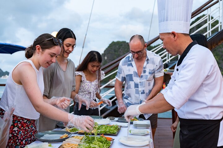 2 Days Le Journey Elegance 5 Star Cruise in Halong and Lan Ha Bay