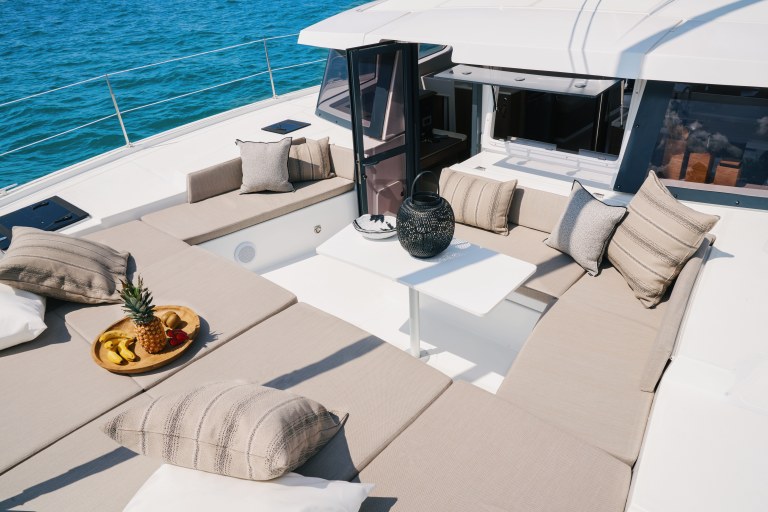 2 HOURS (BALI 4.2) - private luxury catamaran Barcelona