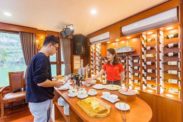 2 Nights Stay on Luxury Cruise Explore Halong Bay & Cat Ba Island