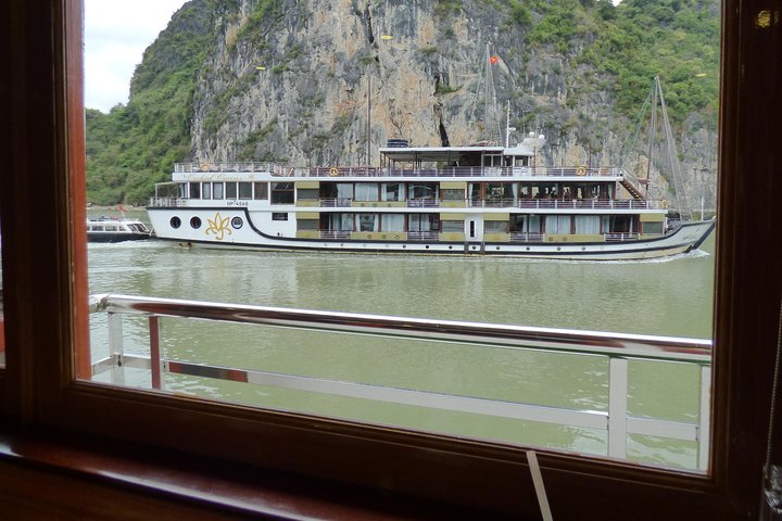 view through the window from cruise