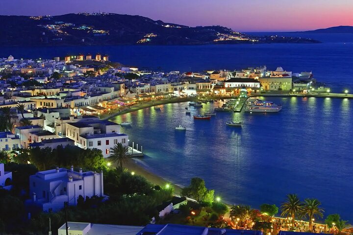 Mykonos sunset time
