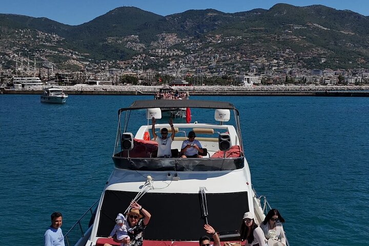 All Inclusive Luxury Alanya Private Yacht Tour from Belek