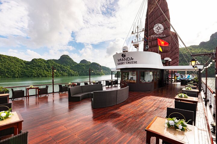 Amanda Cruise Luxury Halong Bay and Lan Ha Bay 2 Days Tour