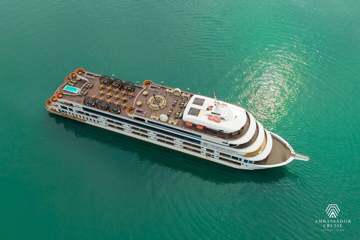 Ambassador Day Cruise Luxury Halong Bay Day Tour