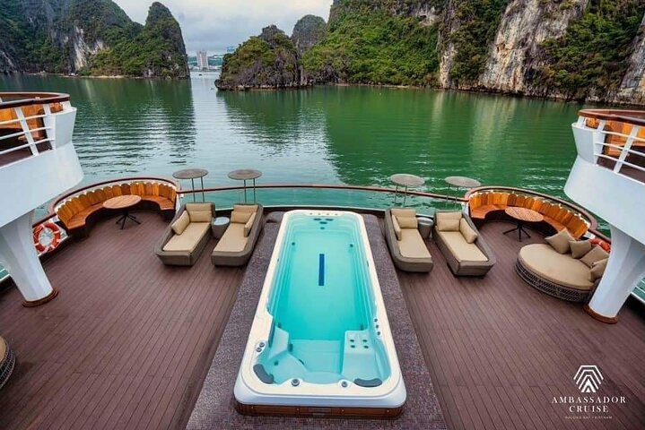 Ambassador Day Cruise Luxury Halong Bay Day Tour