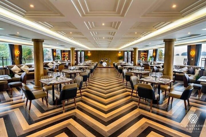 Ambassador Day Cruise Luxury Halong Bay Day Tour