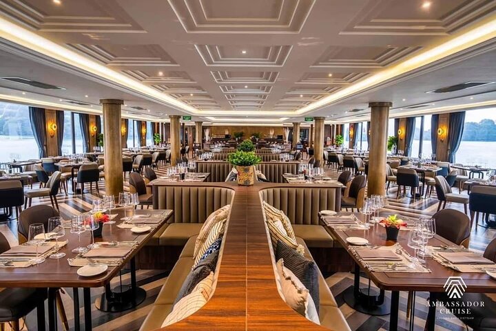 Ambassador Day Cruise Luxury Halong Bay Day Tour