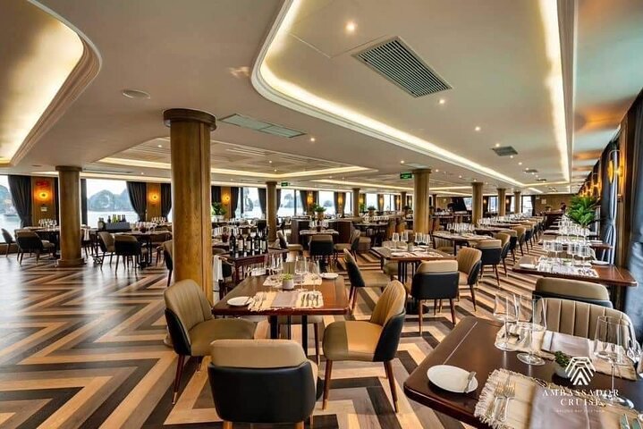 Ambassador Day Cruise Luxury Halong Bay Day Tour