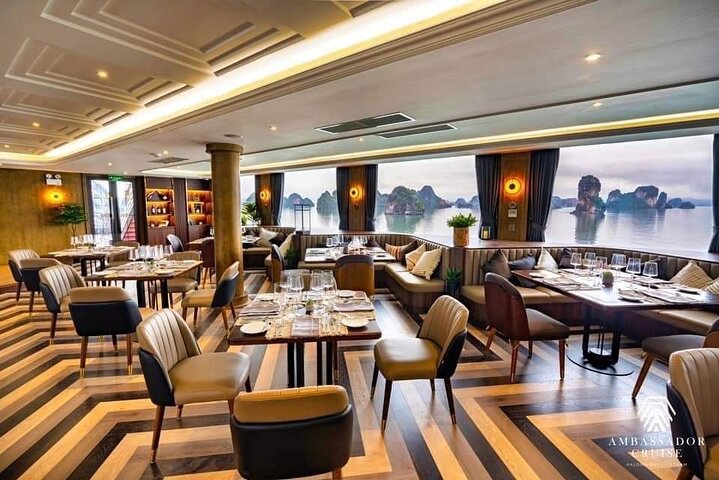 Ambassador Day Cruise Luxury Halong Bay Day Tour