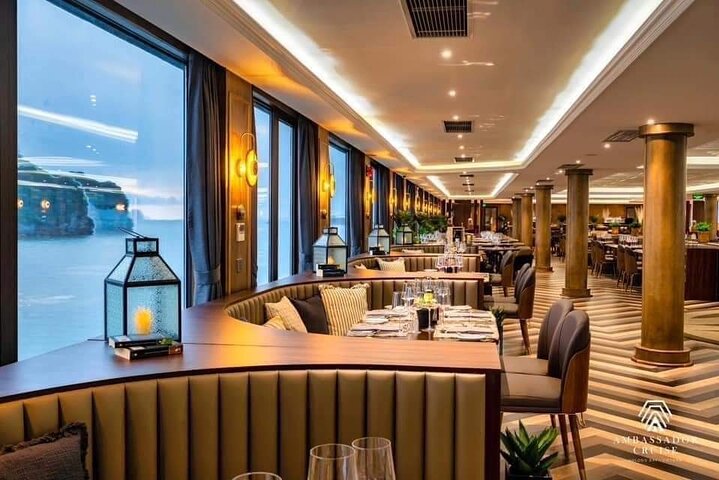 Ambassador Day Cruise Luxury Halong Bay Day Tour
