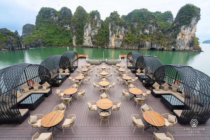 Ambassador Cruise The Largest Day Cruise in Halong Bay