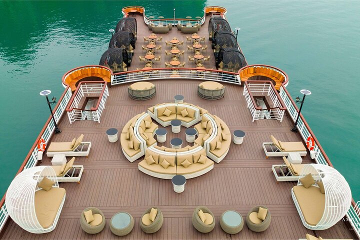 Ambassador Day Cruise in Halong Bay, Outdoor Jacuzzi Pool