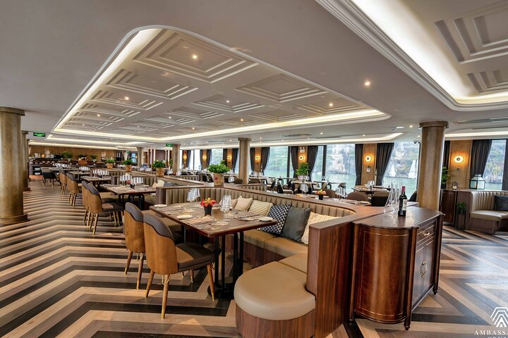 Ambassador Day Cruise in Halong Bay, Outdoor Jacuzzi Pool