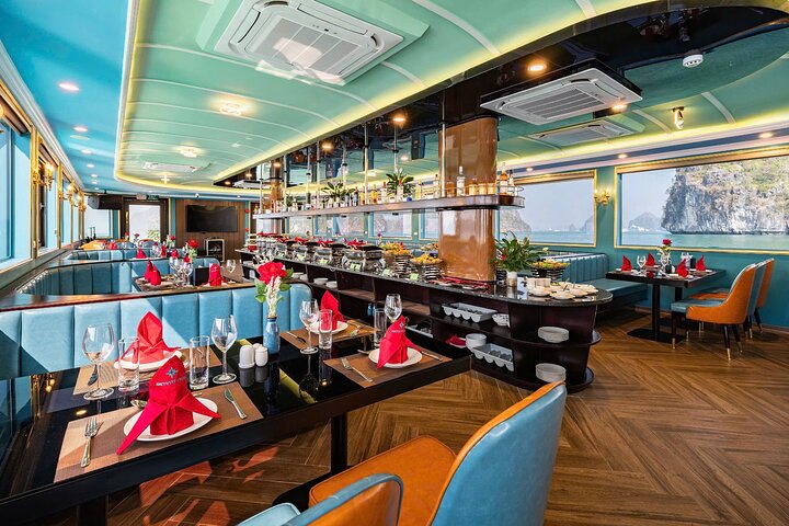 Amethyst Daily Cruise - 1 Day Luxury Halong Bay Tour from Hanoi