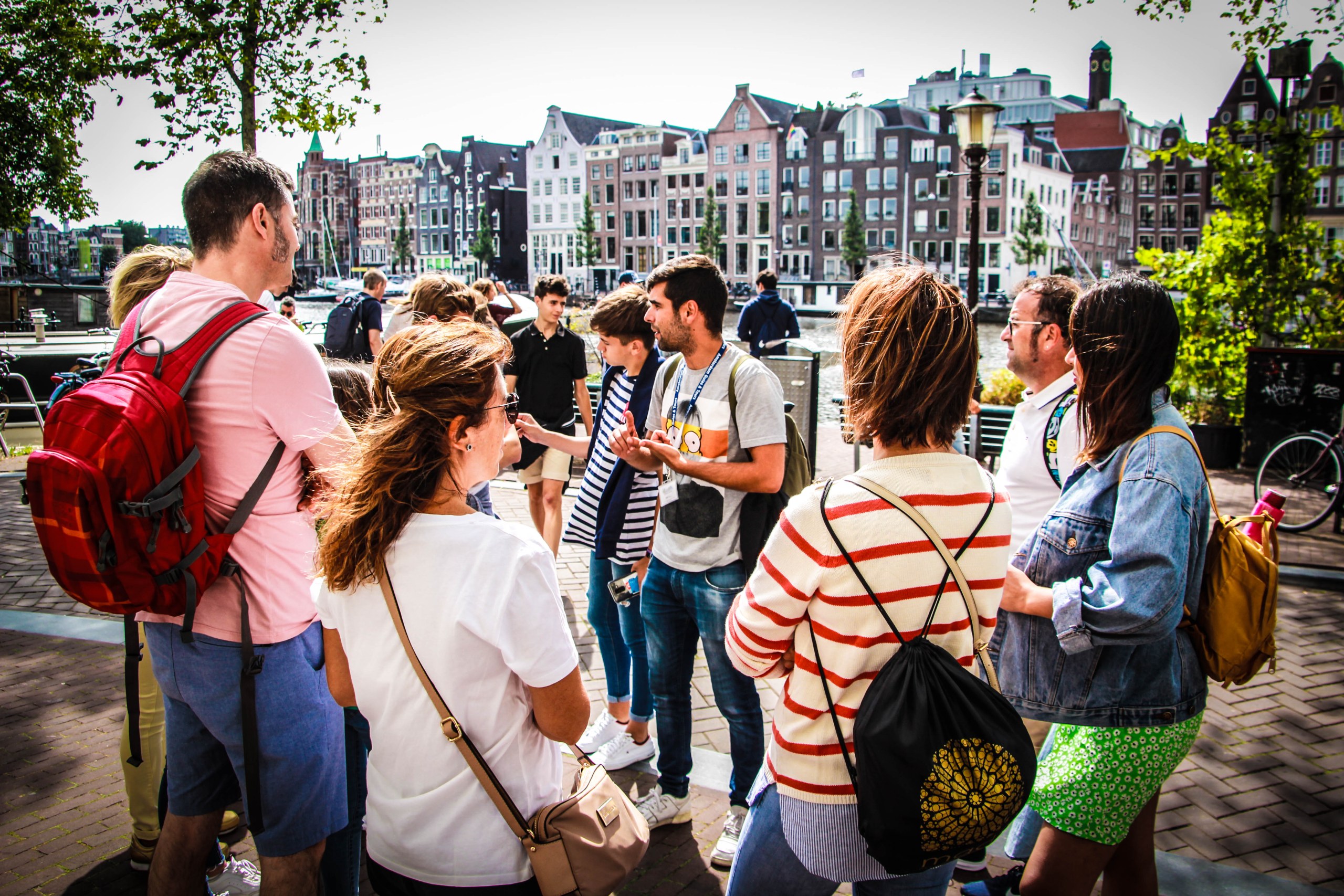 Amsterdam full day tour: Walking, Biking and Cruising