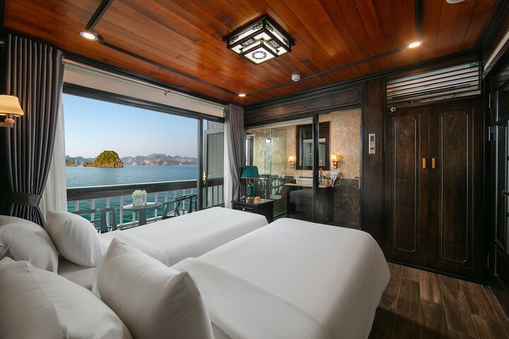 Arcady Boutique Cruise: 2-Day Halong Bay Getaway from Hanoi