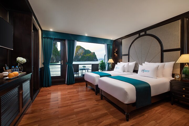 Aspira Luxury 5 Star Cruises into Ha Long & Lan Ha Bay (2D1N)
