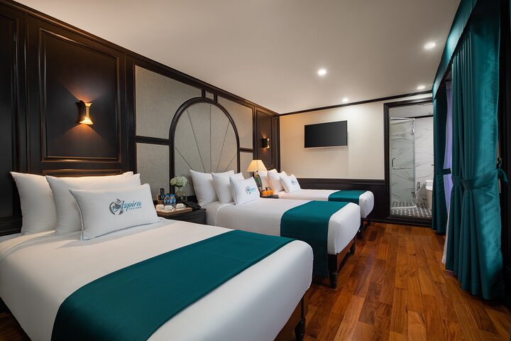 Aspira Luxury 5 Star Cruises into Ha Long & Lan Ha Bay (2D1N)