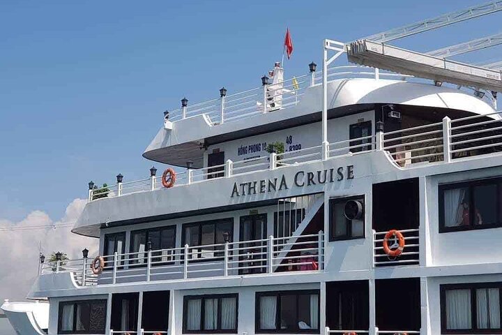 Athena Cruise - Luxury Overnight Cruise in Halong Bay 2D1N Tour