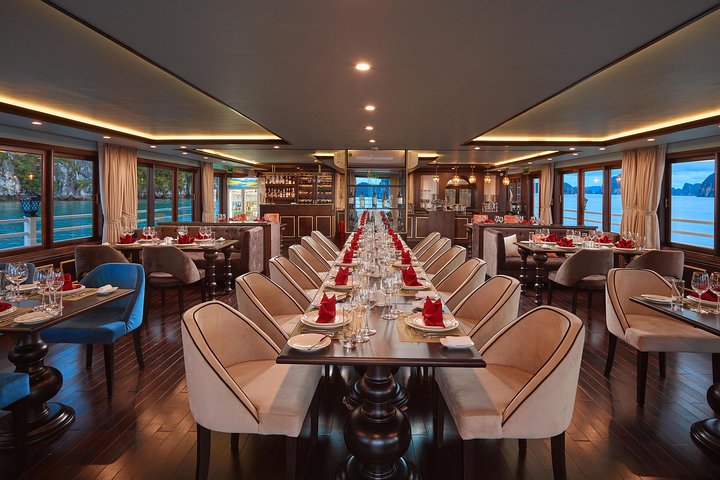 Athena Cruise- 5 Star Luxury Cruise Vessel in Halong Bay