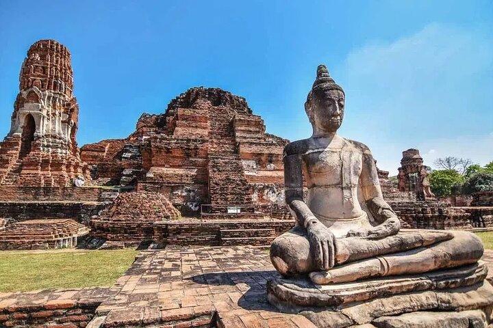Ayutthaya Guided UNESCO Heritage Tour Including Lunch & Transfers