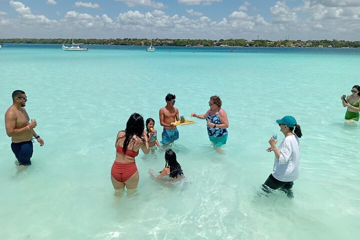 Bacalar Seven Colors Lagoon Boat Tour