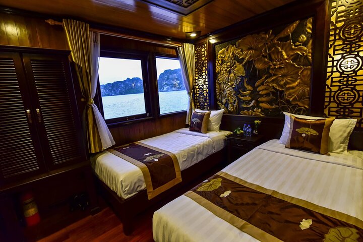 Bai Tu Long Bay Off-The-Beaten-Track Cruise on Boutique Boat 2D1N