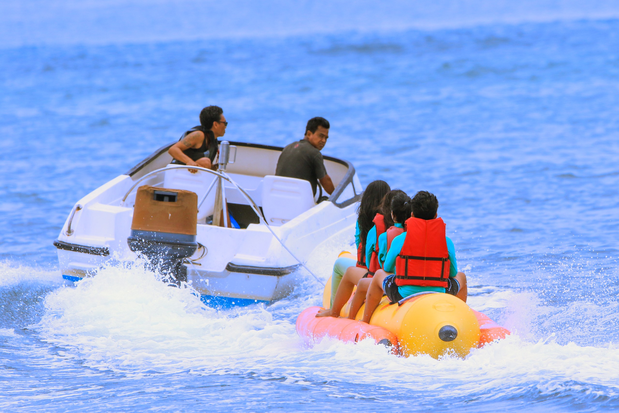 Bali Banana Boat and Water Sport Packages with Transport