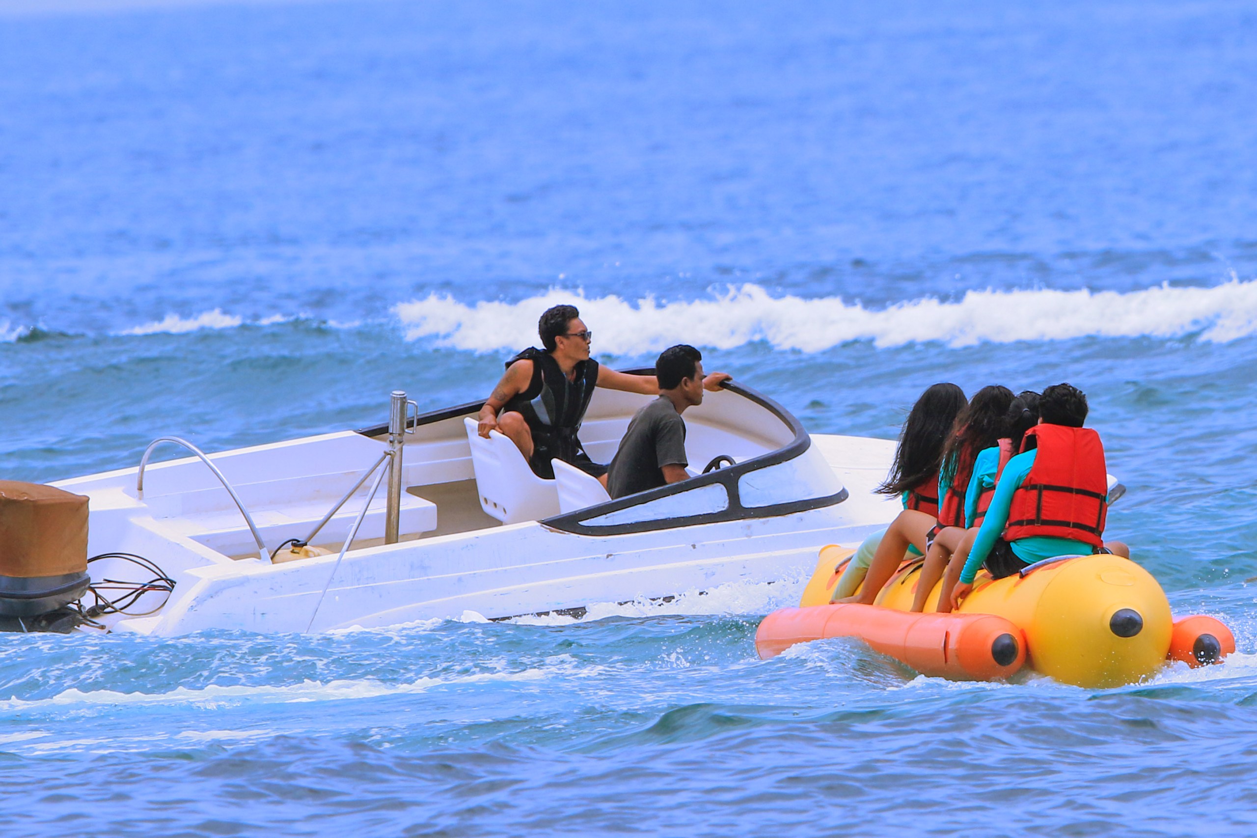 Bali Banana Boat and Water Sport Packages with Transport