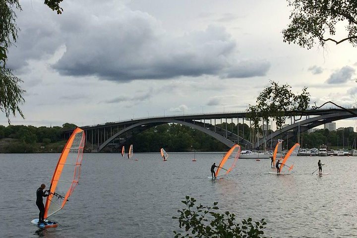 Beginner Day1 Dynamic Windsurfing Stockholm downtown