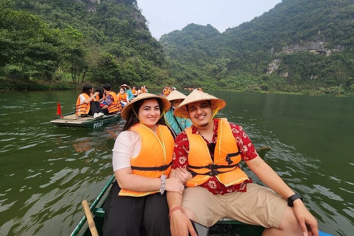 Bich Dong Trang An Private Day Tour Visit Local Family & Boating