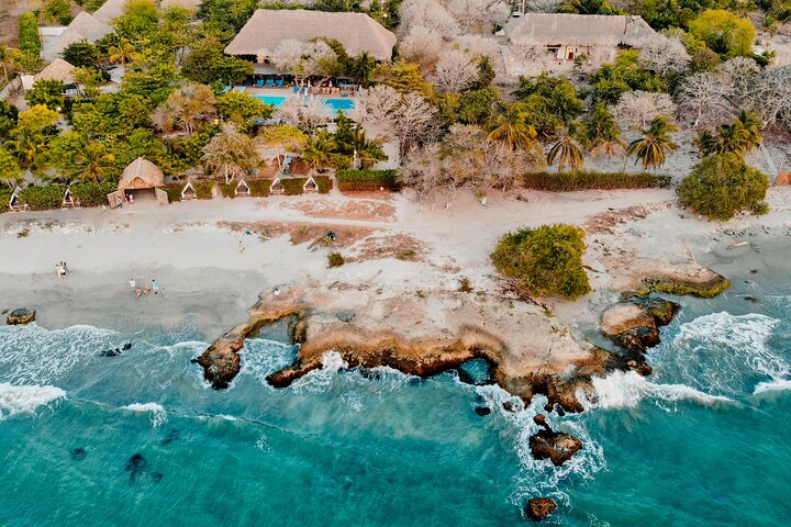 Blue Apple Beach Day: Sun, Music & Adventure from Cartagena